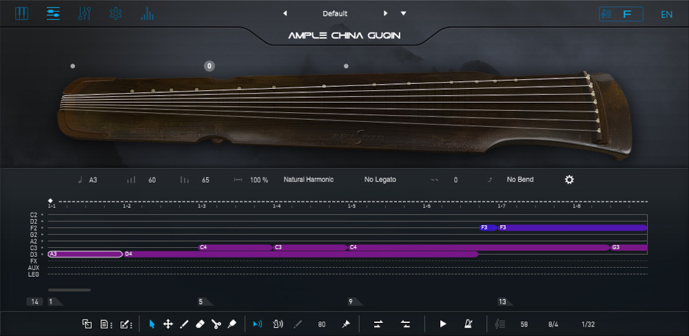 Ample China Guqin - UI 2