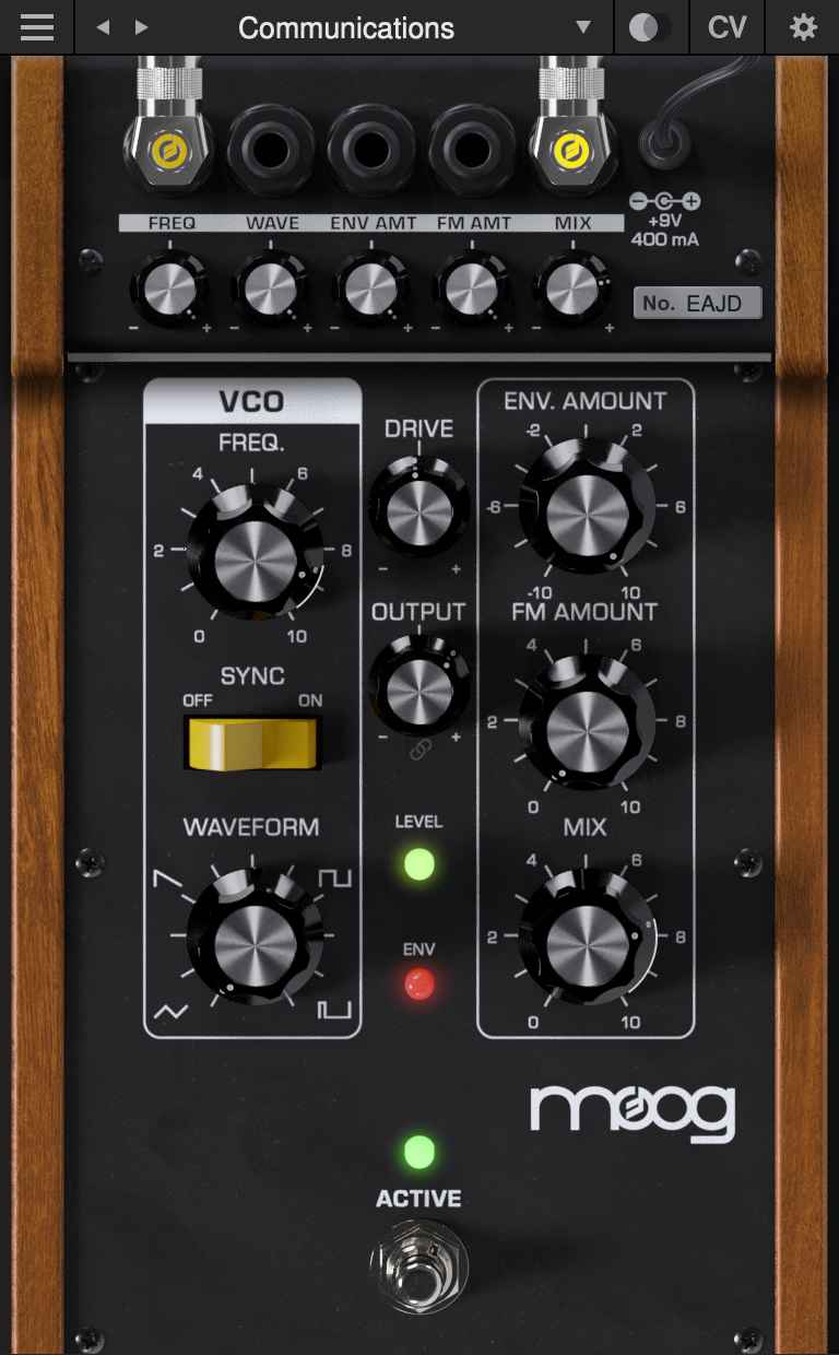 Moog Moogerfooger MF-107S UI 2