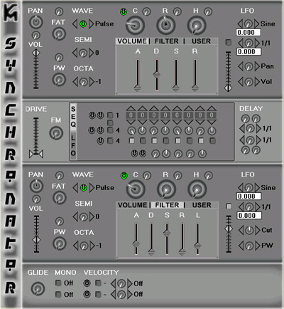 SynchroNator interface