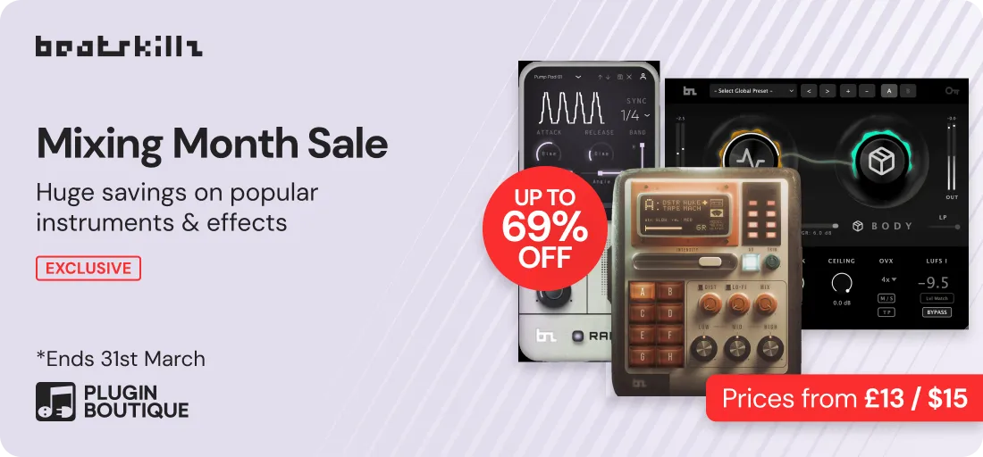 Beatskillz Mixing Month Sale (Exclusive)