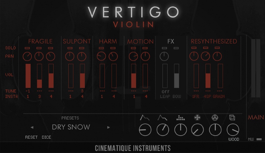 Vertigo Violin - Main Image