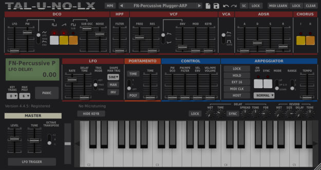 TAL-U-NO-LX Synth
