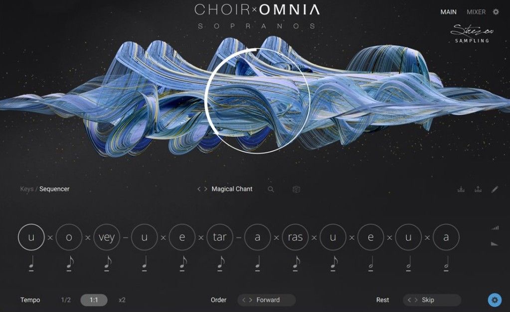 Native Instruments Choir - Omnia GUI 2