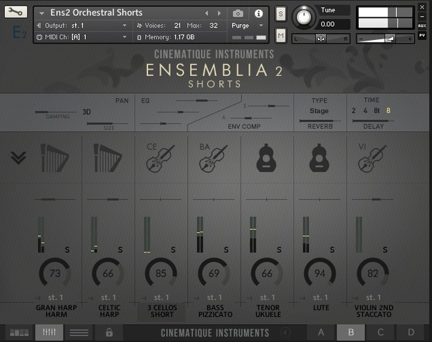 Ensemblia 2: Orchestral Shorts