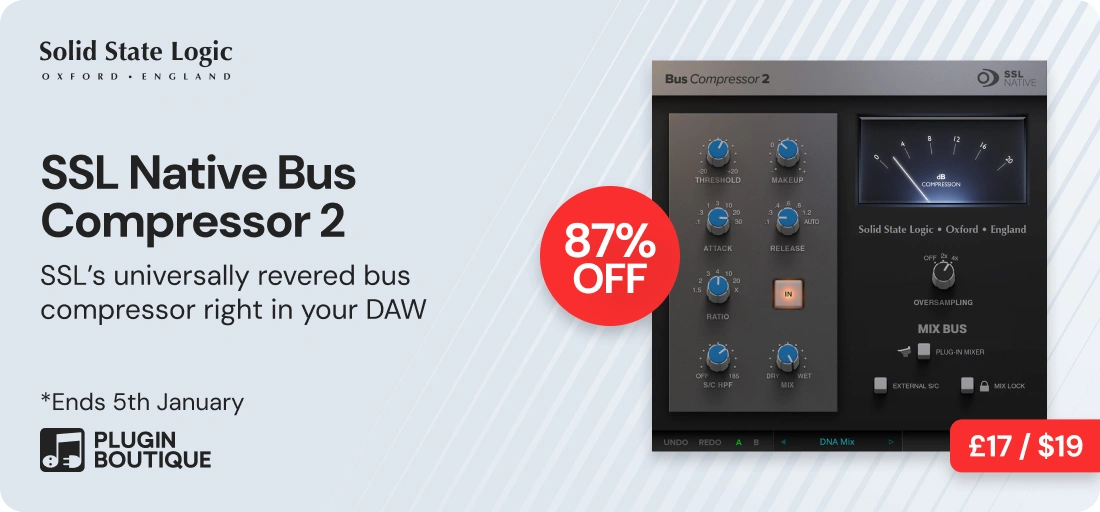 Solid State Logic SSL Native Bus Compressor 2 $19 Sale