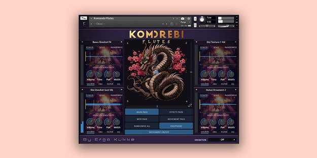 Komorebi Flutes screenshot