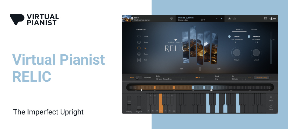 UJAM Virtual Pianist RELIC Banner
