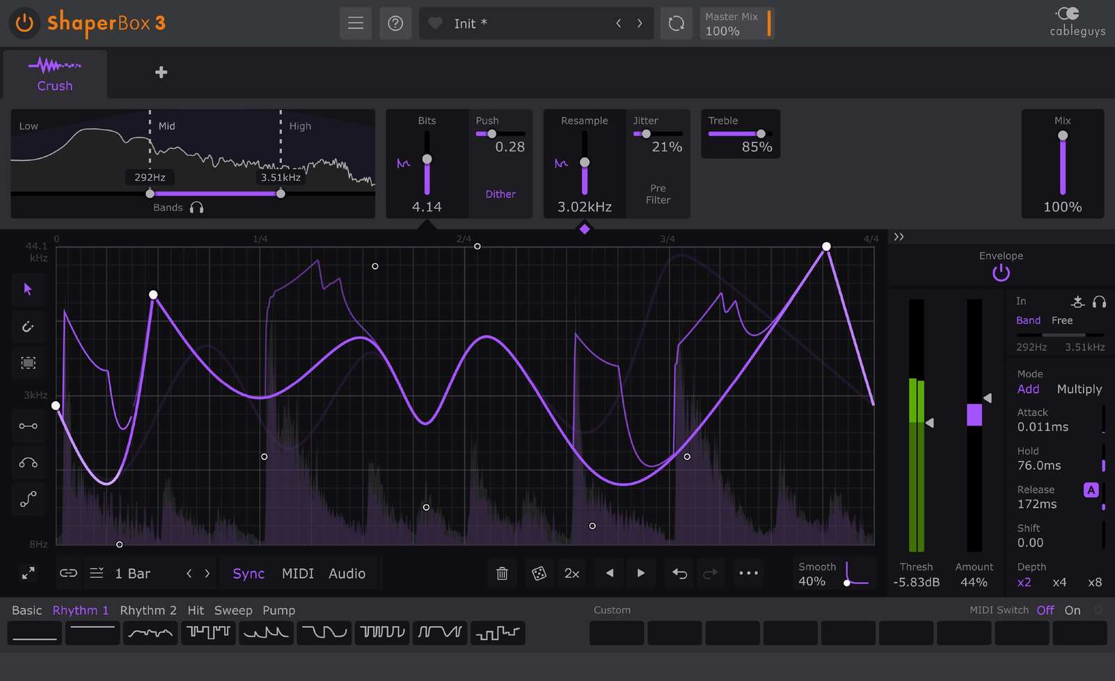 Cableguys CrushShaper - GUI 2