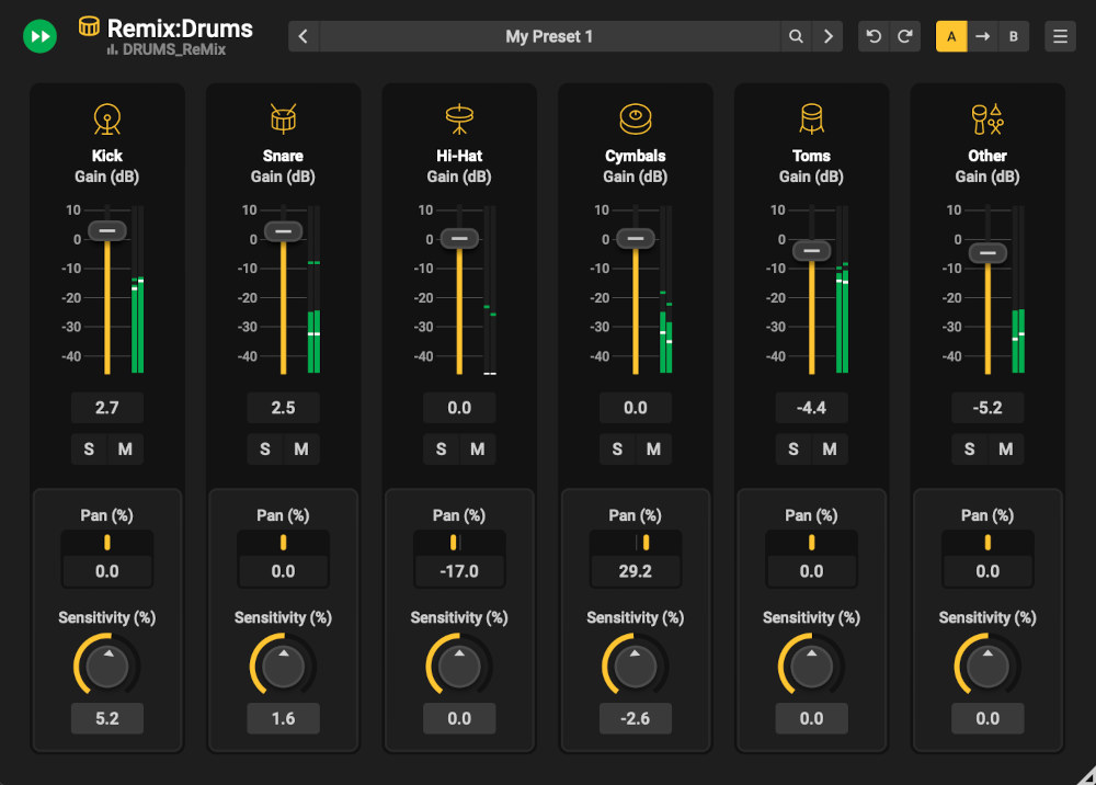 Remix:Drums - GUI