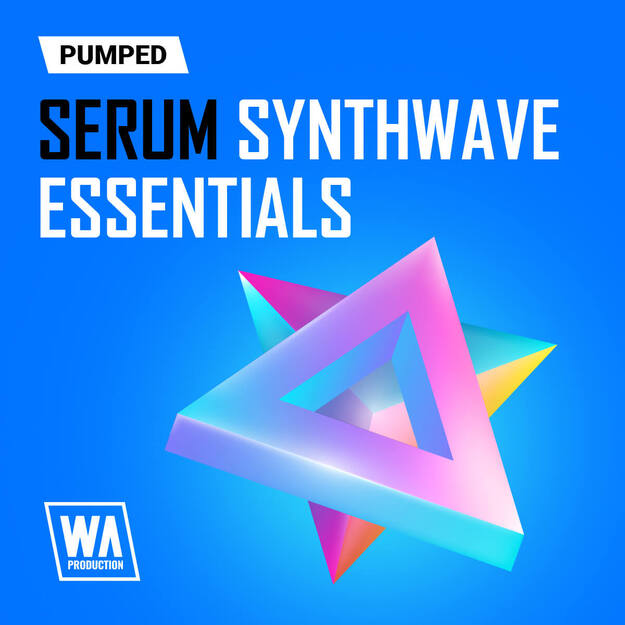 Pumped: Serum Synthwave Essentials interface