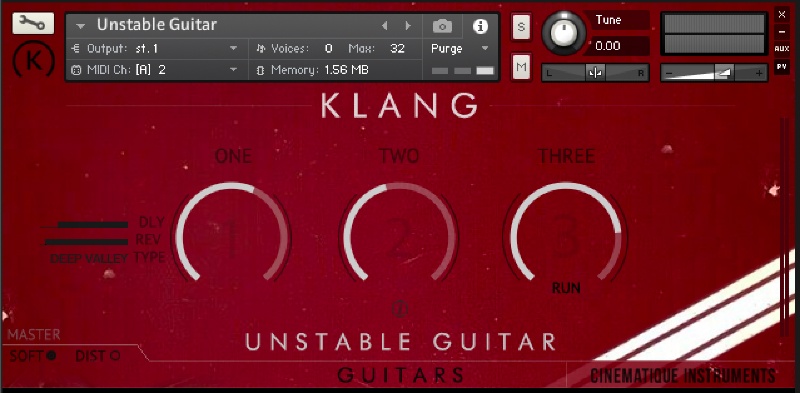 KLANG GUITARS: Unstable Guitar