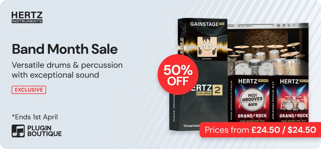Hertz Instruments Hertz Drums Band Month Sale (Exclusive)
