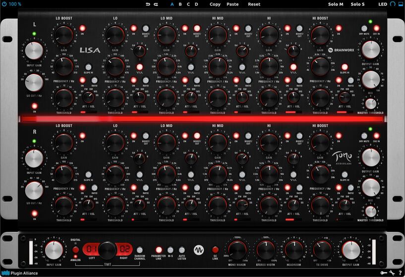 Brainworx TOMO Audiolabs LISA