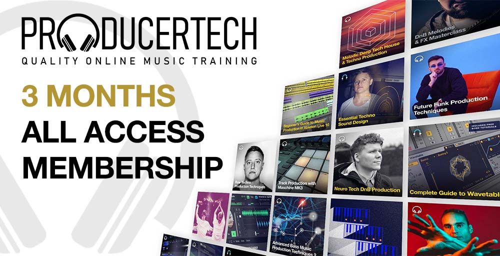 Producertech All-Access Membership (3-Month Subscription) - Main Image
