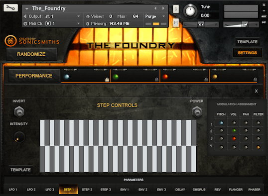 Big Fish Audio The Foundry - GUI 6