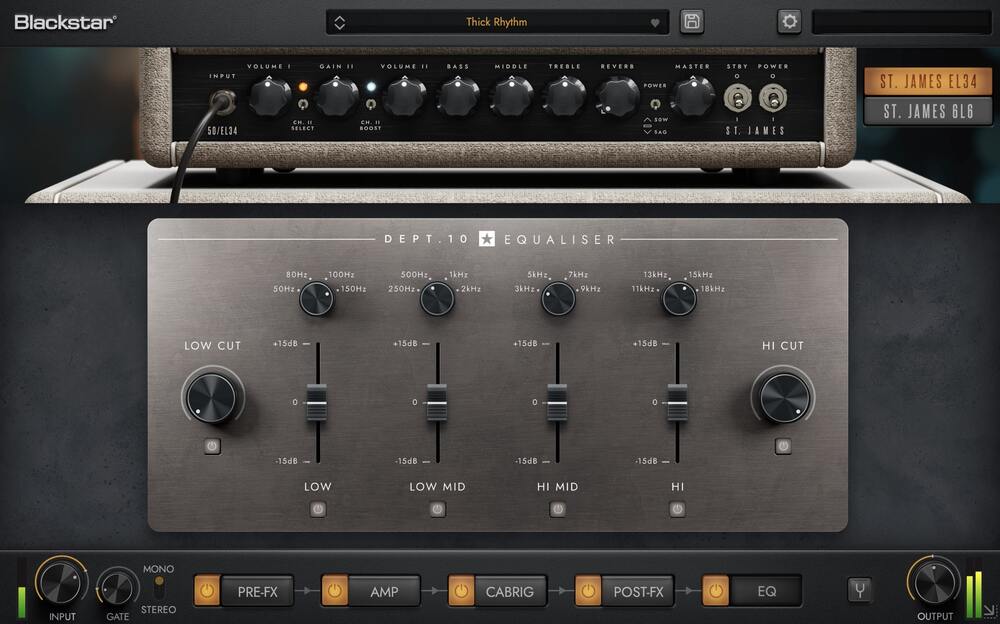 Blackstar St. James Suite - GUI 4