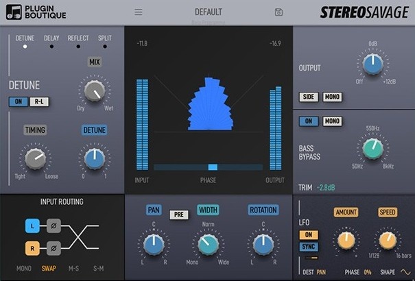 StereoSavage 2 - User Interface - Main Image