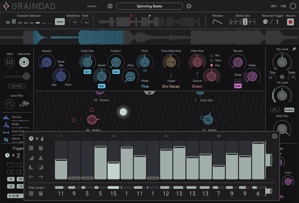 Sugar Bytes Graindad - Grain Engine