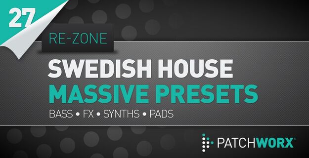 Re-Zone Swedish House Synths Massive Presets screenshot