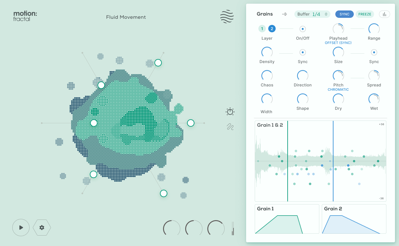 Excite Audio Motion: Fractal - Grains FX