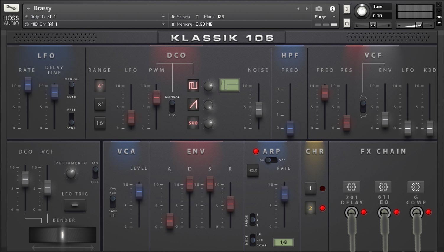 Loot Audio Klassik 106 - User Interface