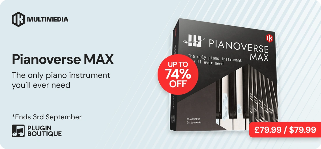IK Multimedia Pianoverse MAX $79.99 Sale
