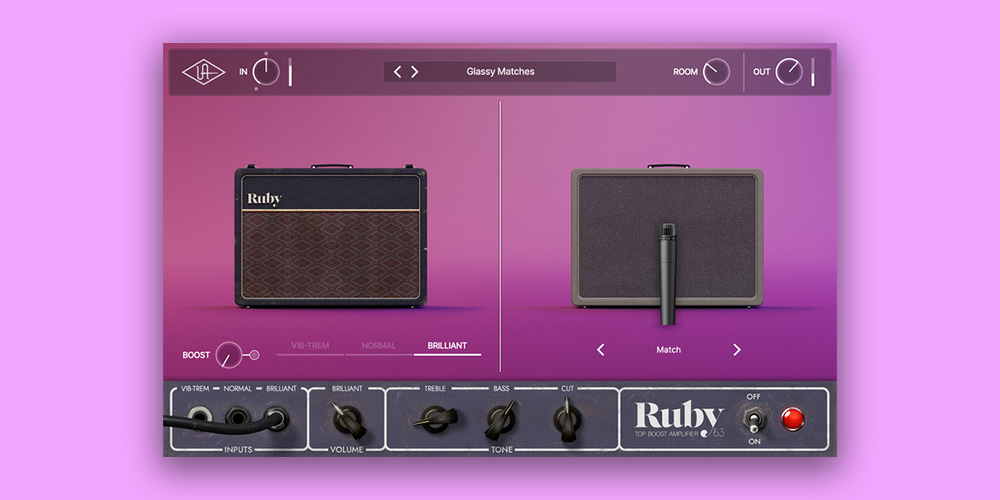 UAD Ruby '63 Top Boost Amp