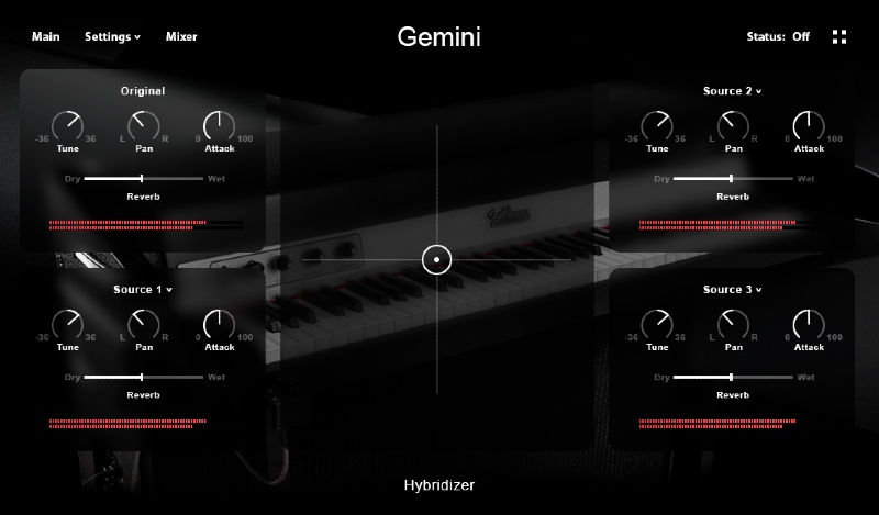 Muze Gemini - Pad GUI