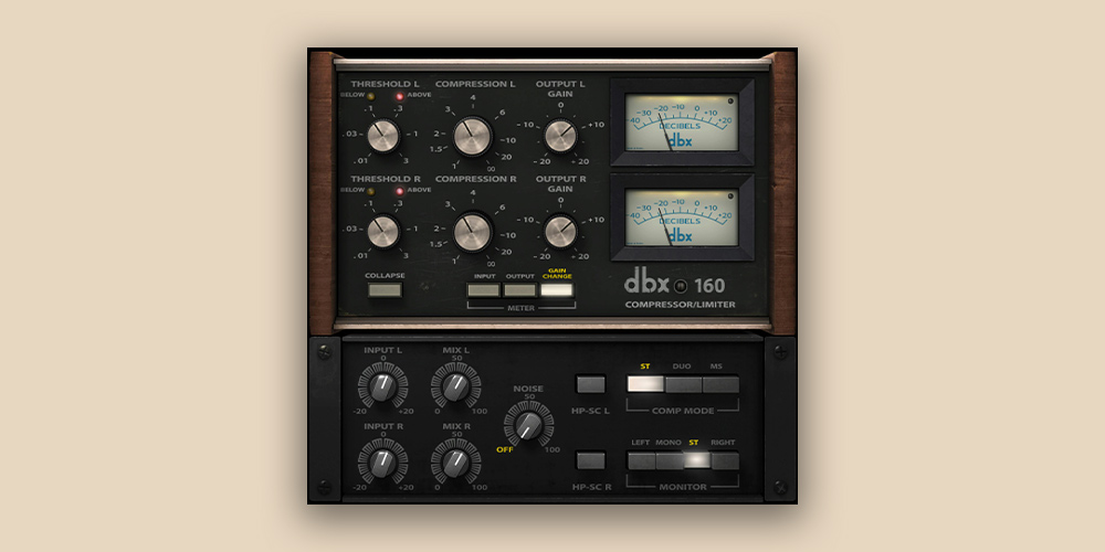Waves dbx® 160 Compressor / Limiter