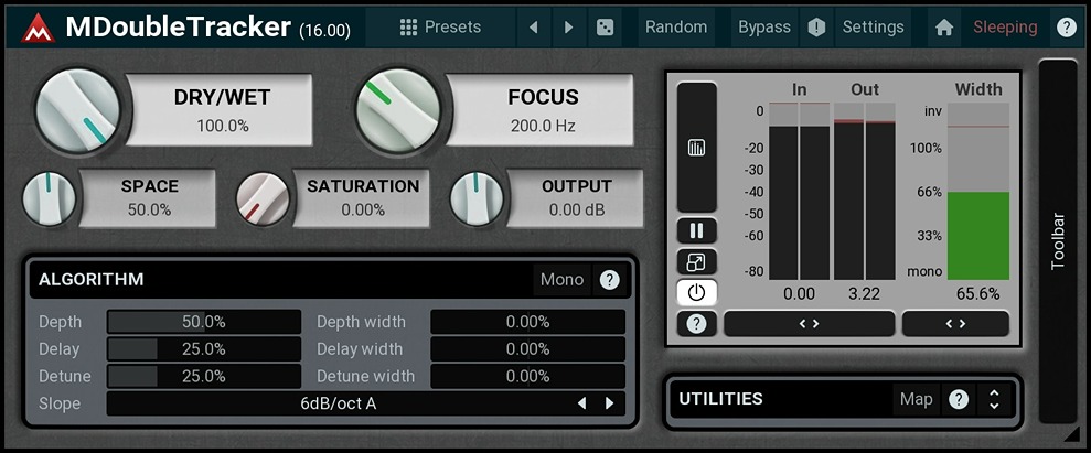 MDoubleTracker - User Interface 3