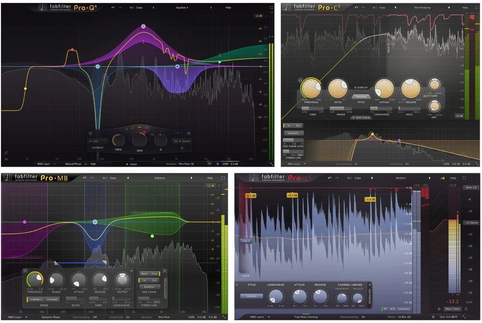 FabFilter Mastering Bundle Main Image
