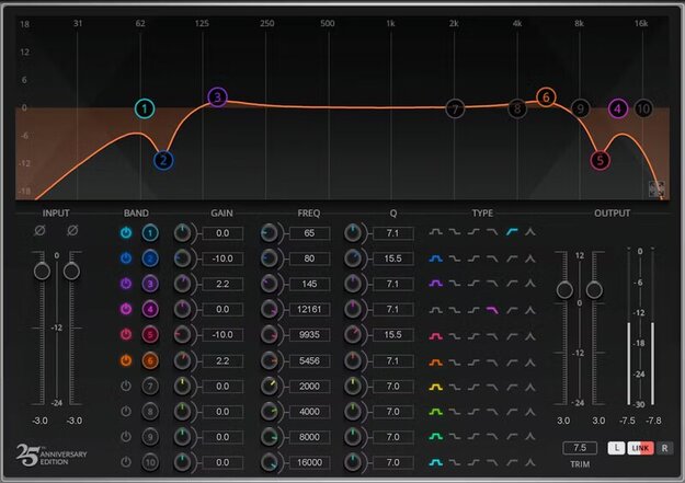 Q10 Equalizer screenshot