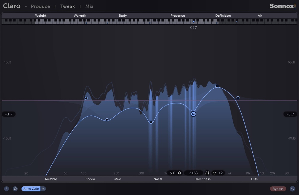 Sonnox Claro - Tweak Image 2