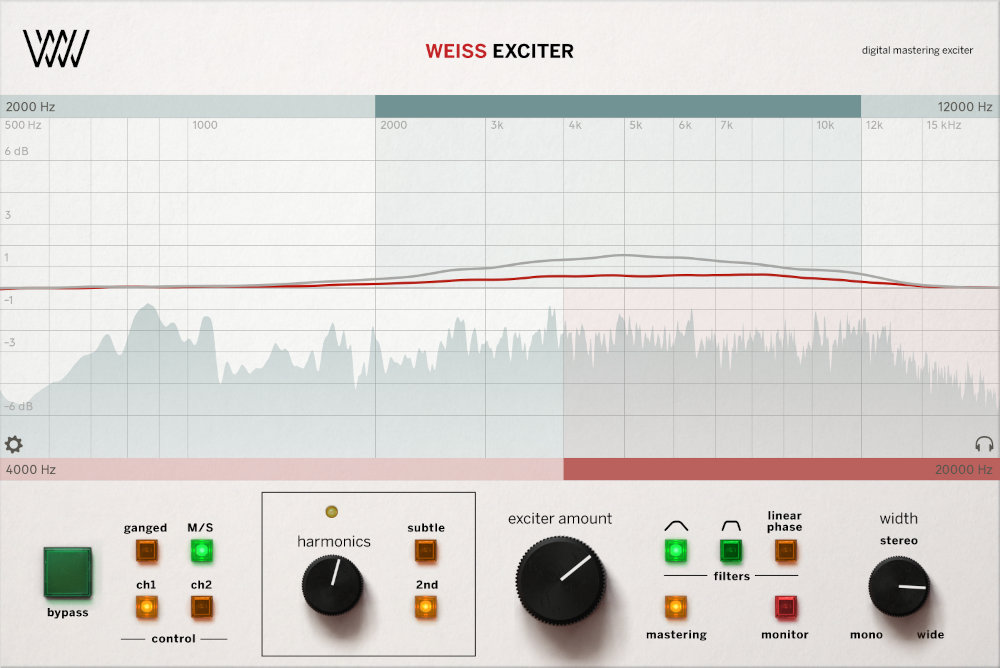 Weiss Exciter - GUI