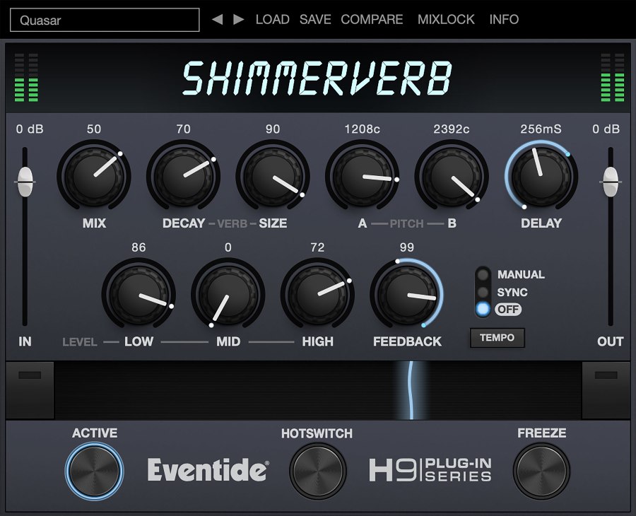 Eventide H9 Plug-in Series Bundle - ShimmerVerb UI