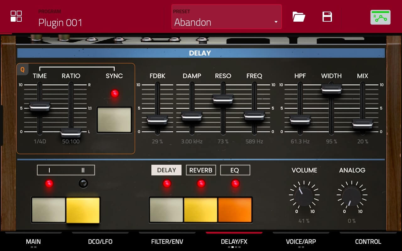 AIR Music Jura - Delay