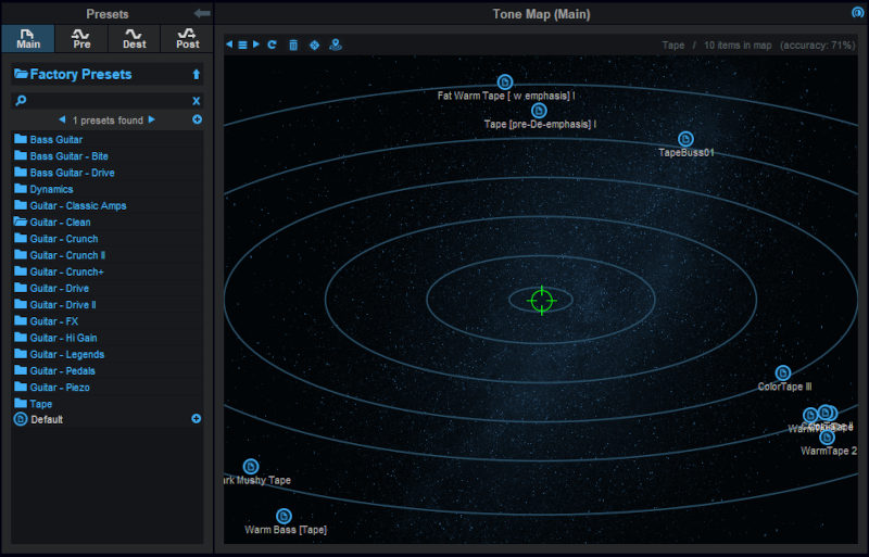 Blue Cat's Destructor 2 - Tone Map