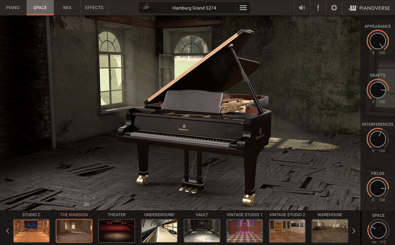 Pianoverse - Hamburg Grand S274 - GUI 2