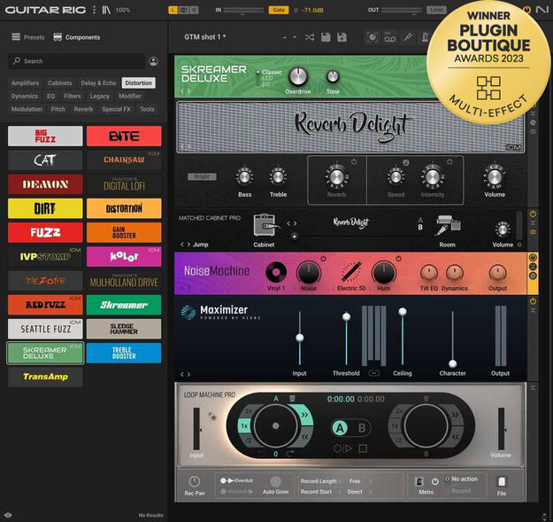 Guitar Rig 7 Pro Upgrade From Guitar Rig 7 LE screenshot