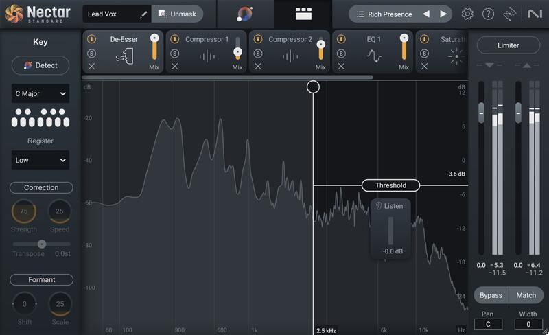 iZotope Nectar 4 Standard - De-esser