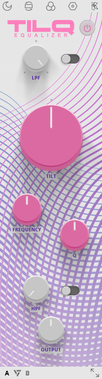 TilQ Equalizer - Vertical White