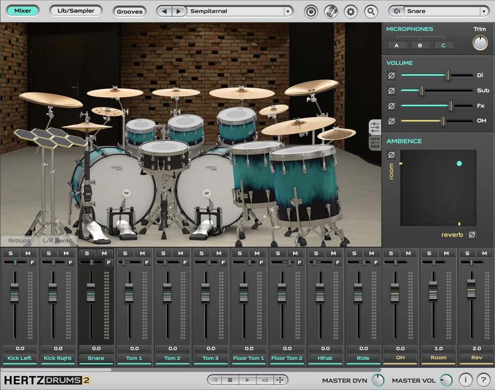 Hertz Instruments Hertz Drums 2 Fame & Fury Pack - GUI 2