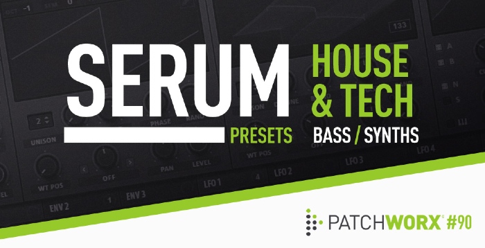 House & Tech Serum Presets - Rectangle Image