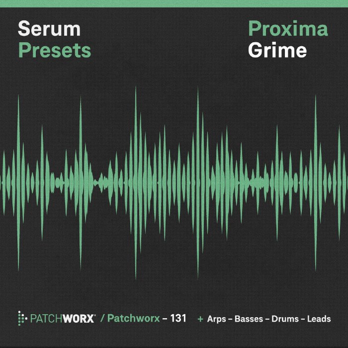 Loopmasters Patchworx Proxima Grime - Serum Presets