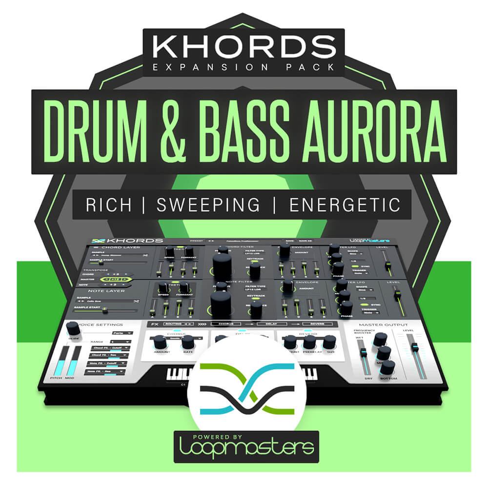 KHORDS Expansion Pack: Drum & Bass Aurora