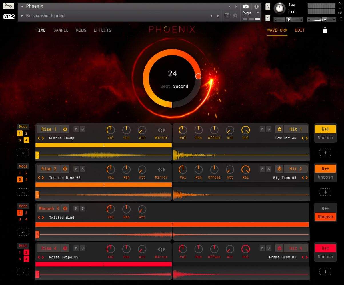 Big Fish Audio Phoenix - Main GUI 