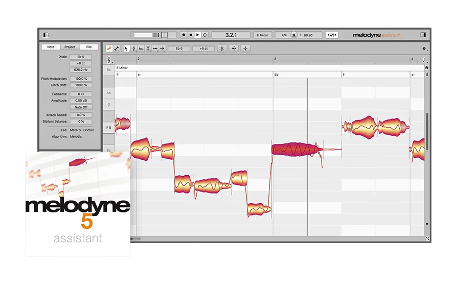 Melodyne 5 Assistant - Main Image