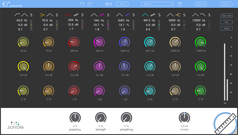 proximity:EQ+ - User Interface - Blindfug Slider