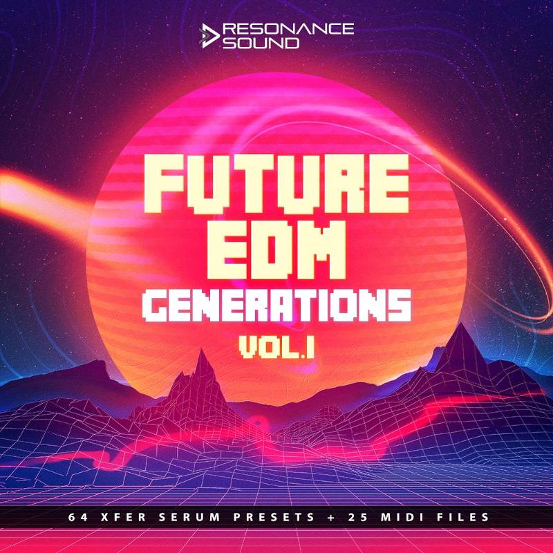 Resonance Sound Future EDM Generations Vol.1 for Serum - Square Image