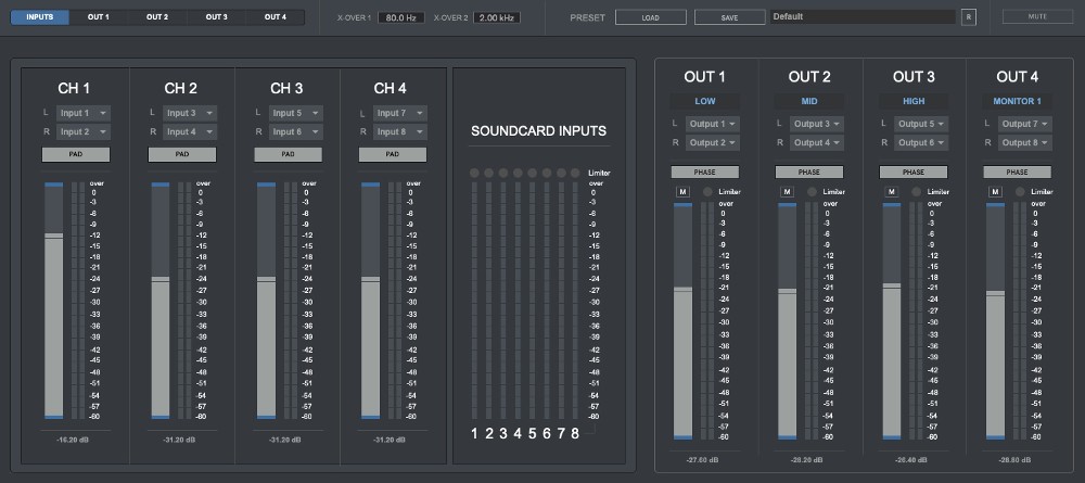 DSP Manager 2 - User Interface 